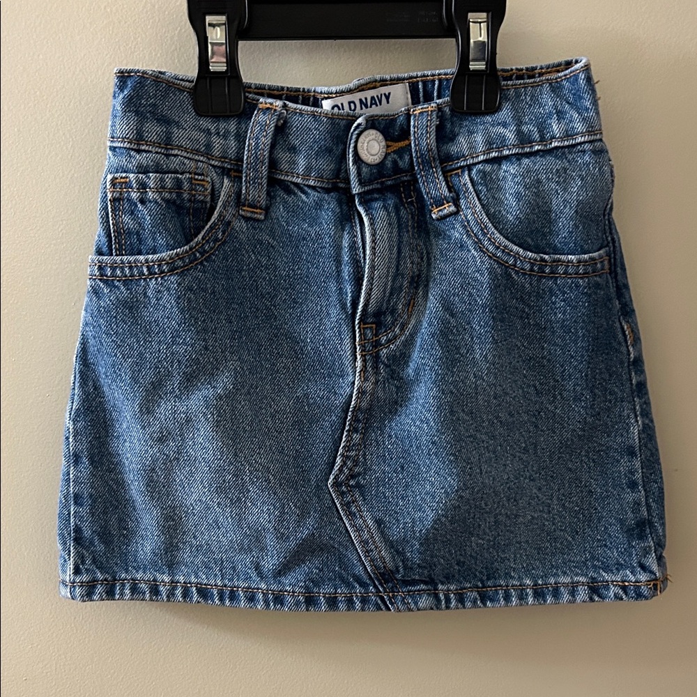 Old Navy Blue Denim Skirt